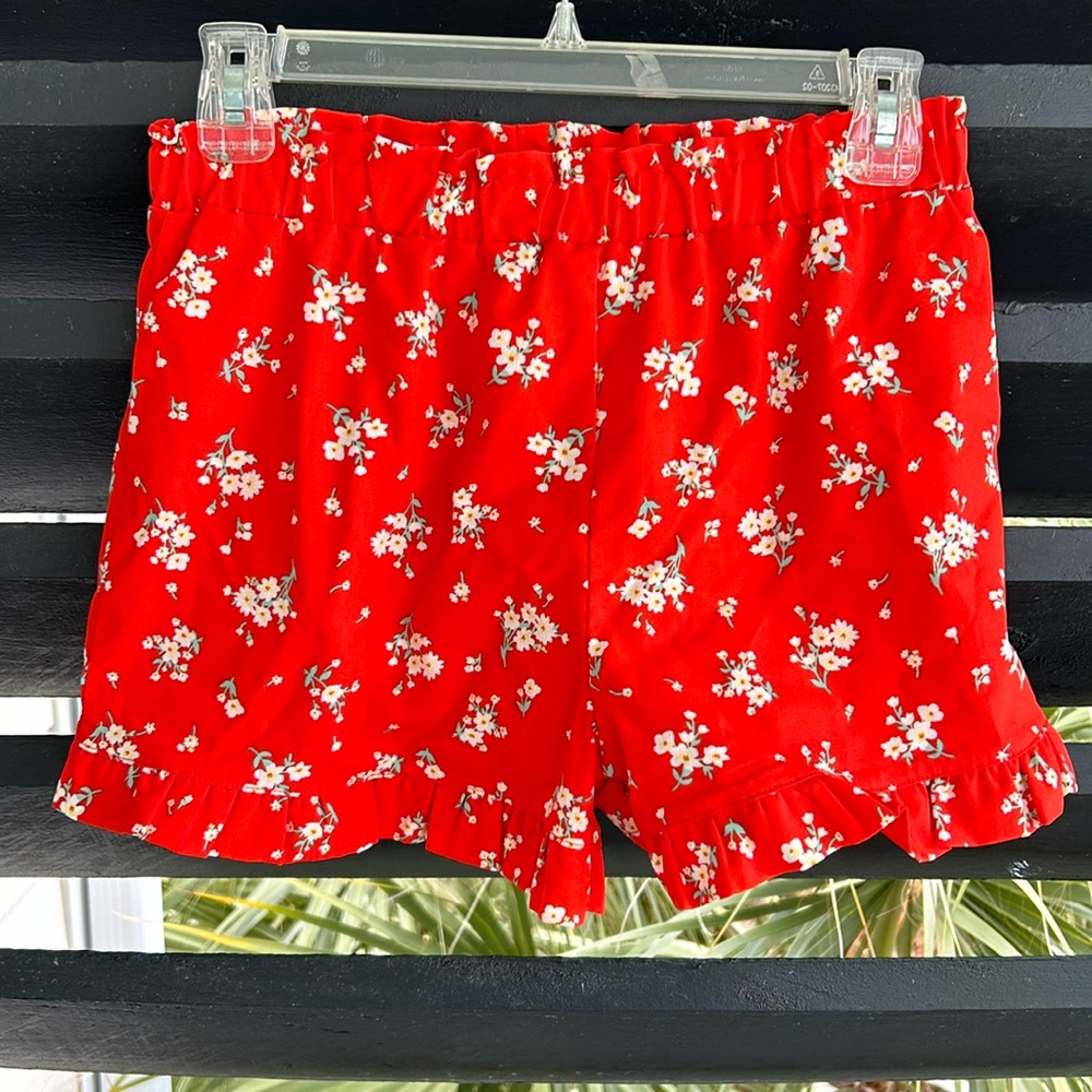 NWT Derek Heart girl Ruffles Shorts
